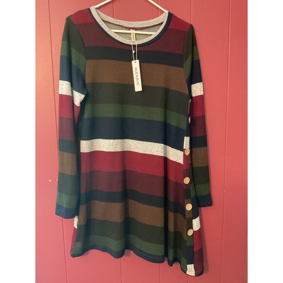 iGENJUN NWT Dress Size Medium Sweater Dress - Picture 12 of 13